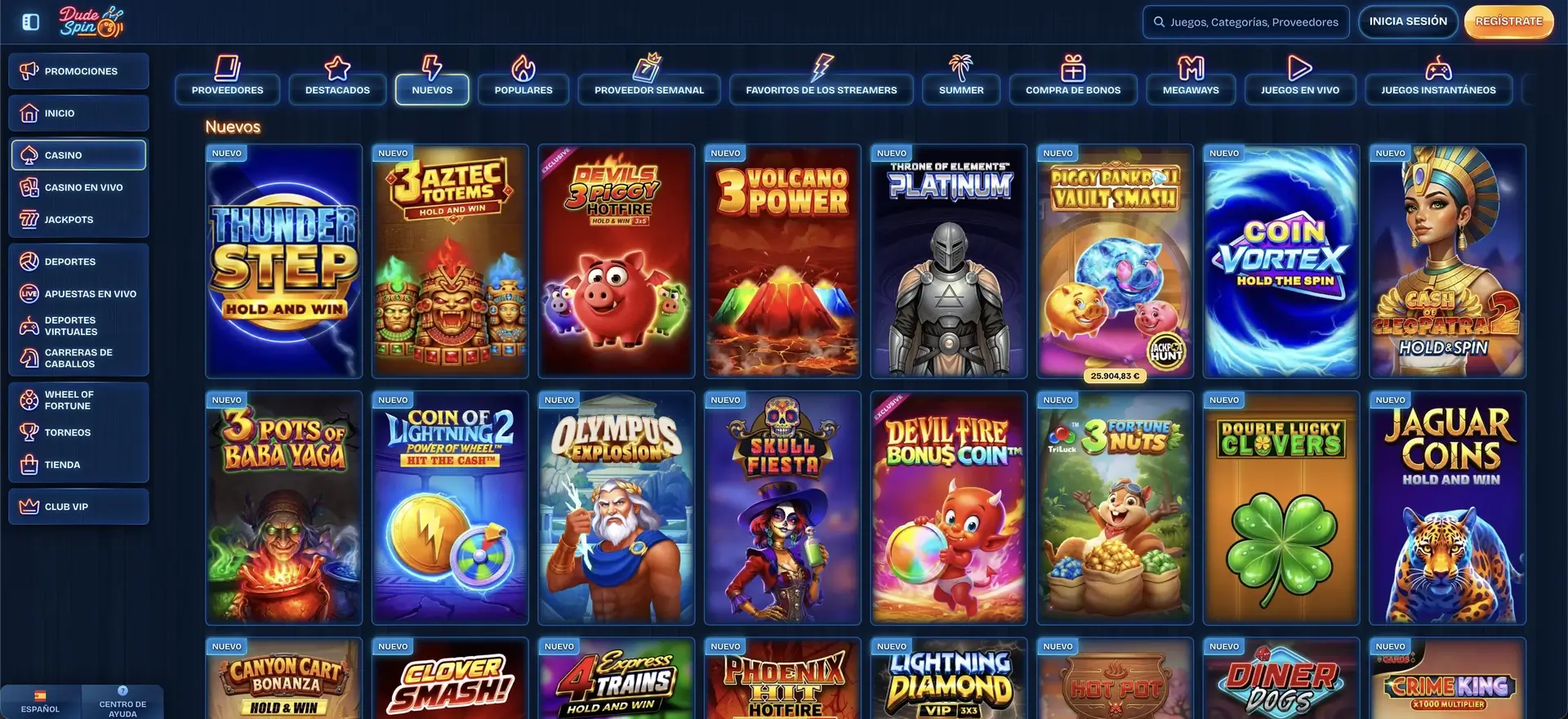 dudespin casino nuevos